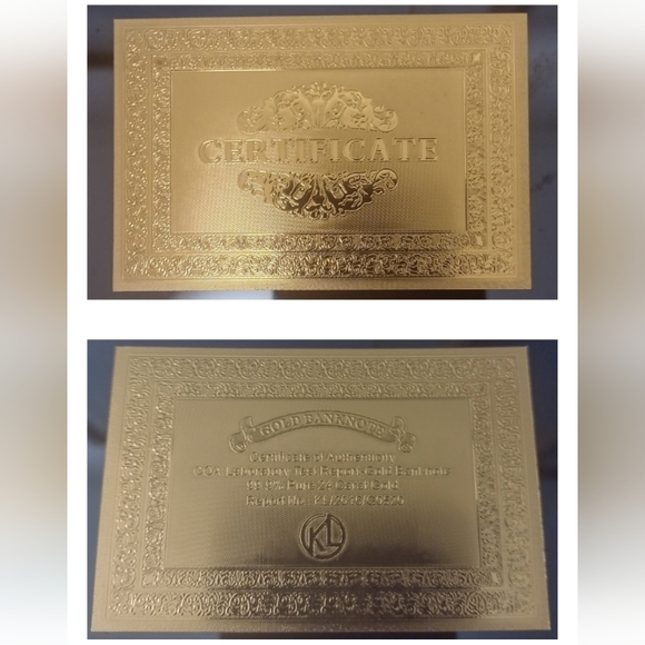 KOBE BRYANT 24k GOLD LIMITED EDITION! NOVELTY NOTE &CERTIFICATE OF AUTHENTICITY! - Picture 13 of 13